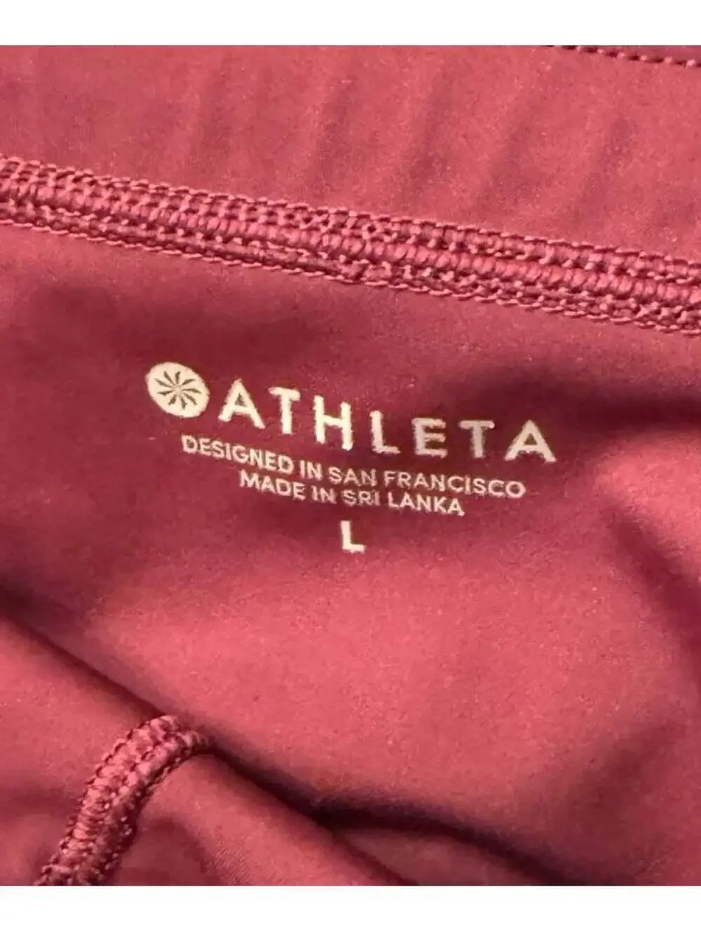 Athleta Momentum Skort deep plum size Large